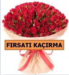 SON 1 GÜN İTHAL BÜYÜKBAŞ GÜL 101 ADET Ankara internetten çiçek satışı